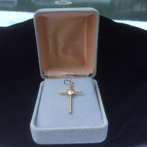 Gold cross